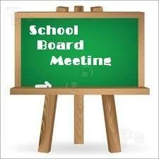 Special School Board Meeting August 6th