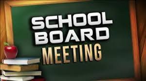 School Board Meeting May 21st at 7:00