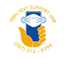 Teen Text Support Line sponsored by NAMI Maine